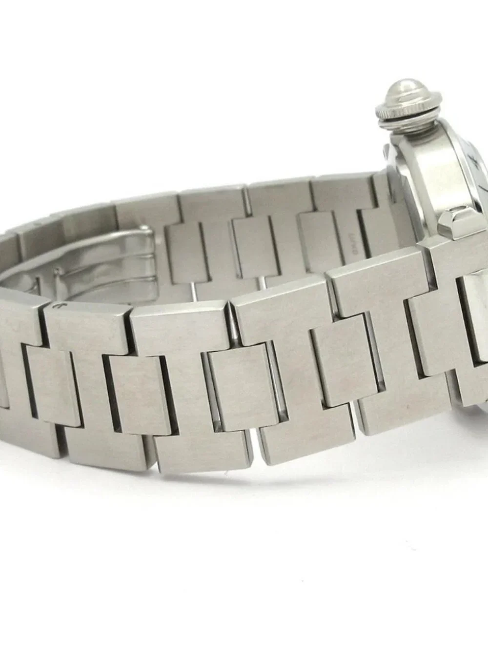 Cartier Pasha C Meridian GMT Silver Men's Wrist Watch